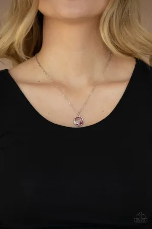 Paparazzi Necklace ~ Bare Your Heart - Red