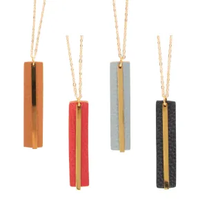 Pebble Grain Accent Necklace