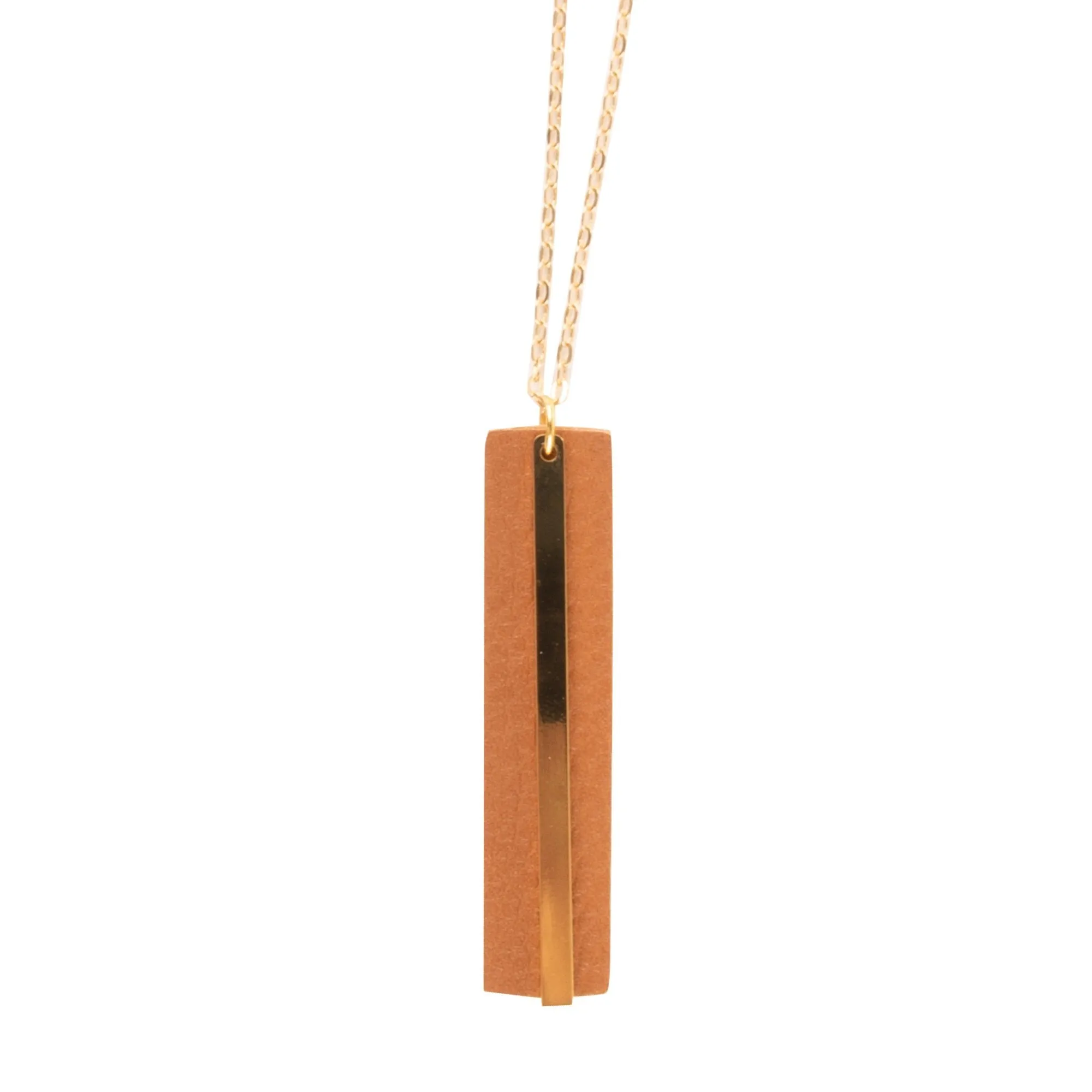 Pebble Grain Accent Necklace