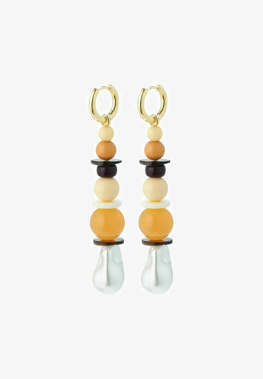 Pilgrim Naila Earrings Multi Coloured