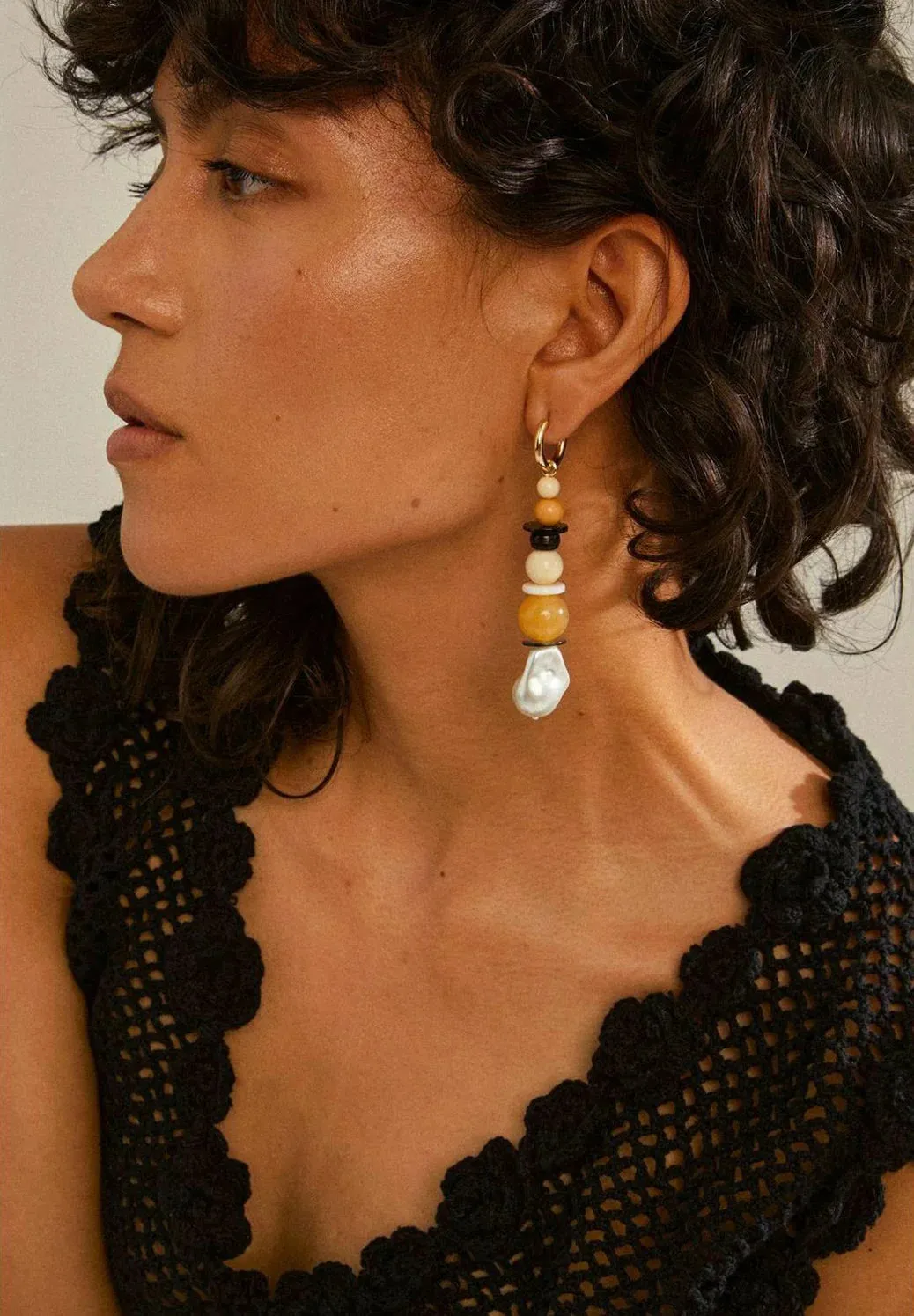 Pilgrim Naila Earrings Multi Coloured
