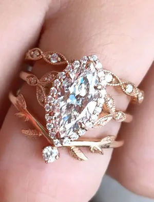 Rachael Marquise, Lusia, & Adelixa Ring Set