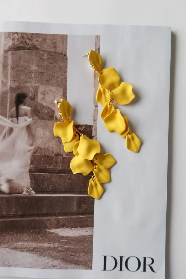 Rose Petals Earrings