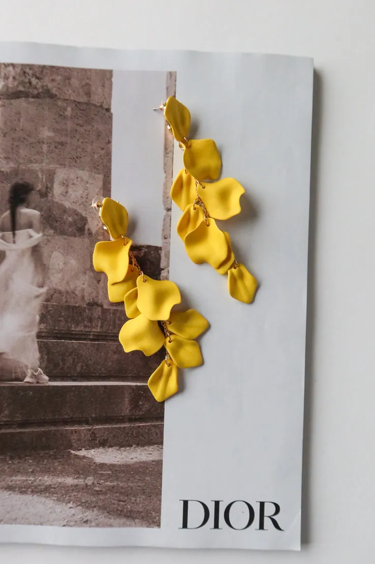 Rose Petals Earrings