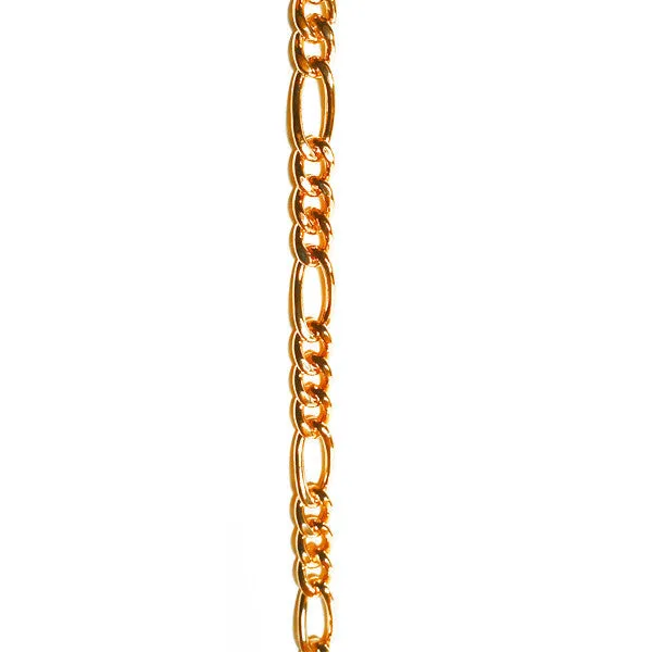 Rosy Figaro Chain Necklace 30 inch