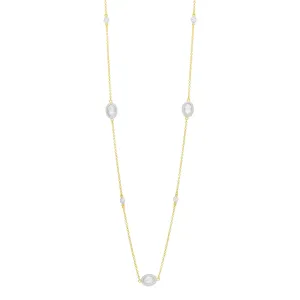 Signature Raindrop Station Necklace