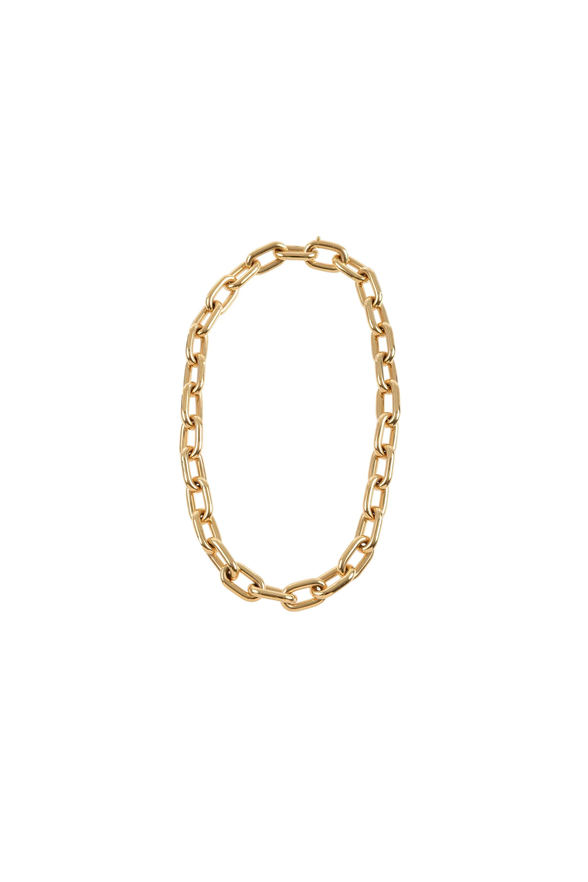 Small Link Necklace in 18K Yellow Gold (Classic Links)