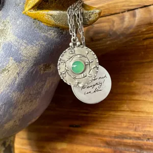 Sterling Silver Cherished Charm Necklace