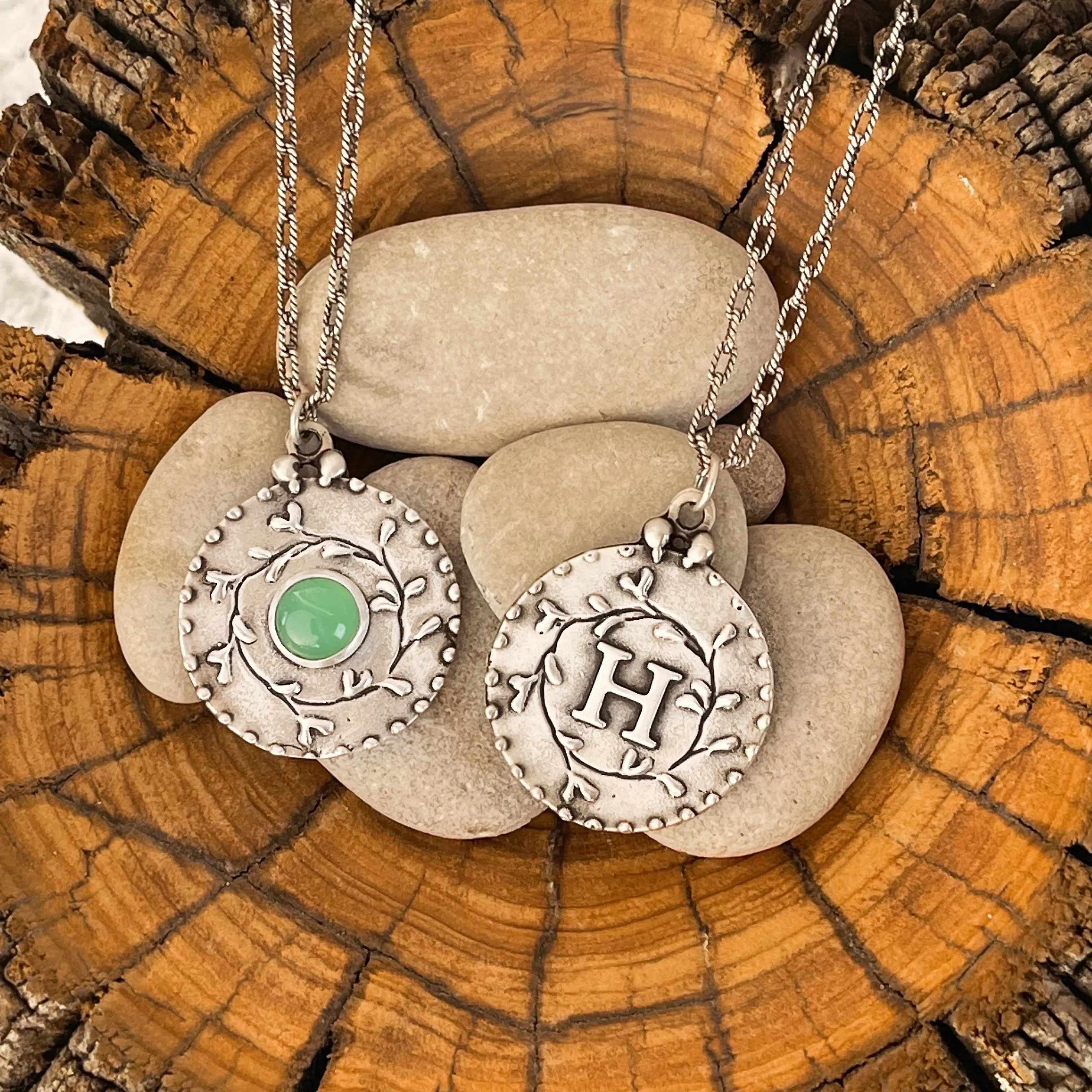 Sterling Silver Cherished Charm Necklace