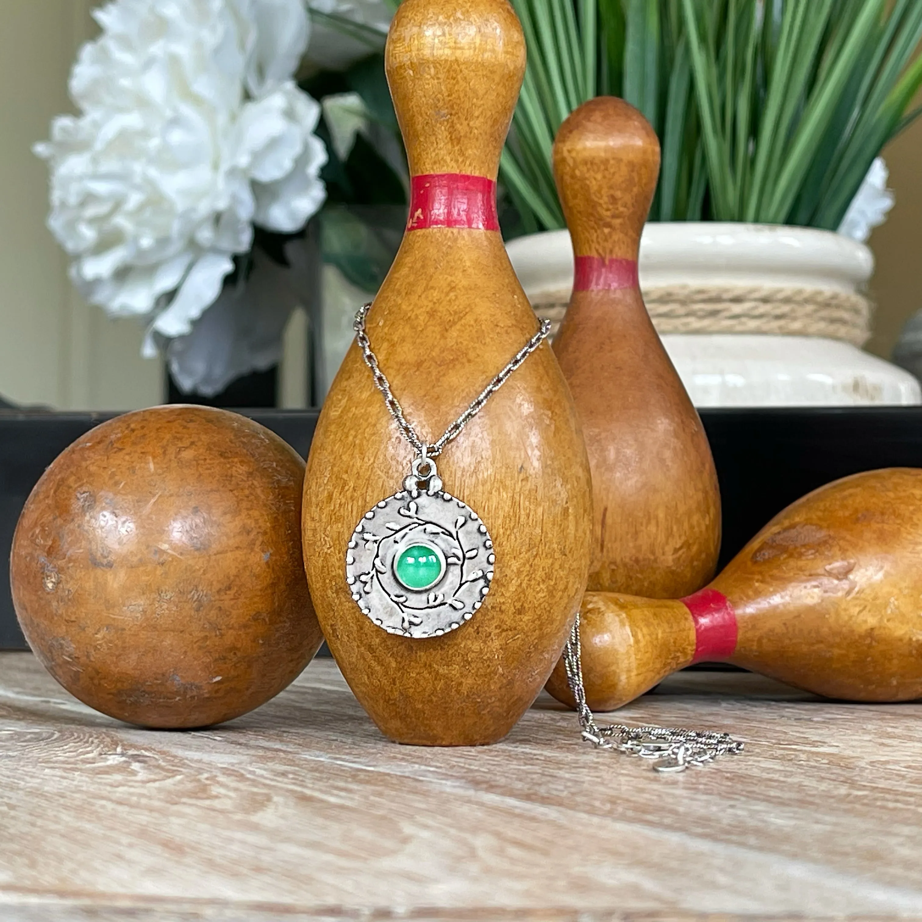 Sterling Silver Cherished Charm Necklace