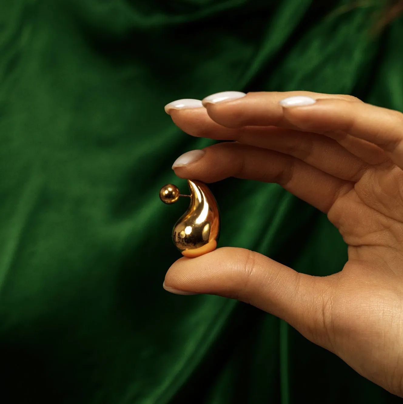 Teardrop earrings 14k Gold Plated