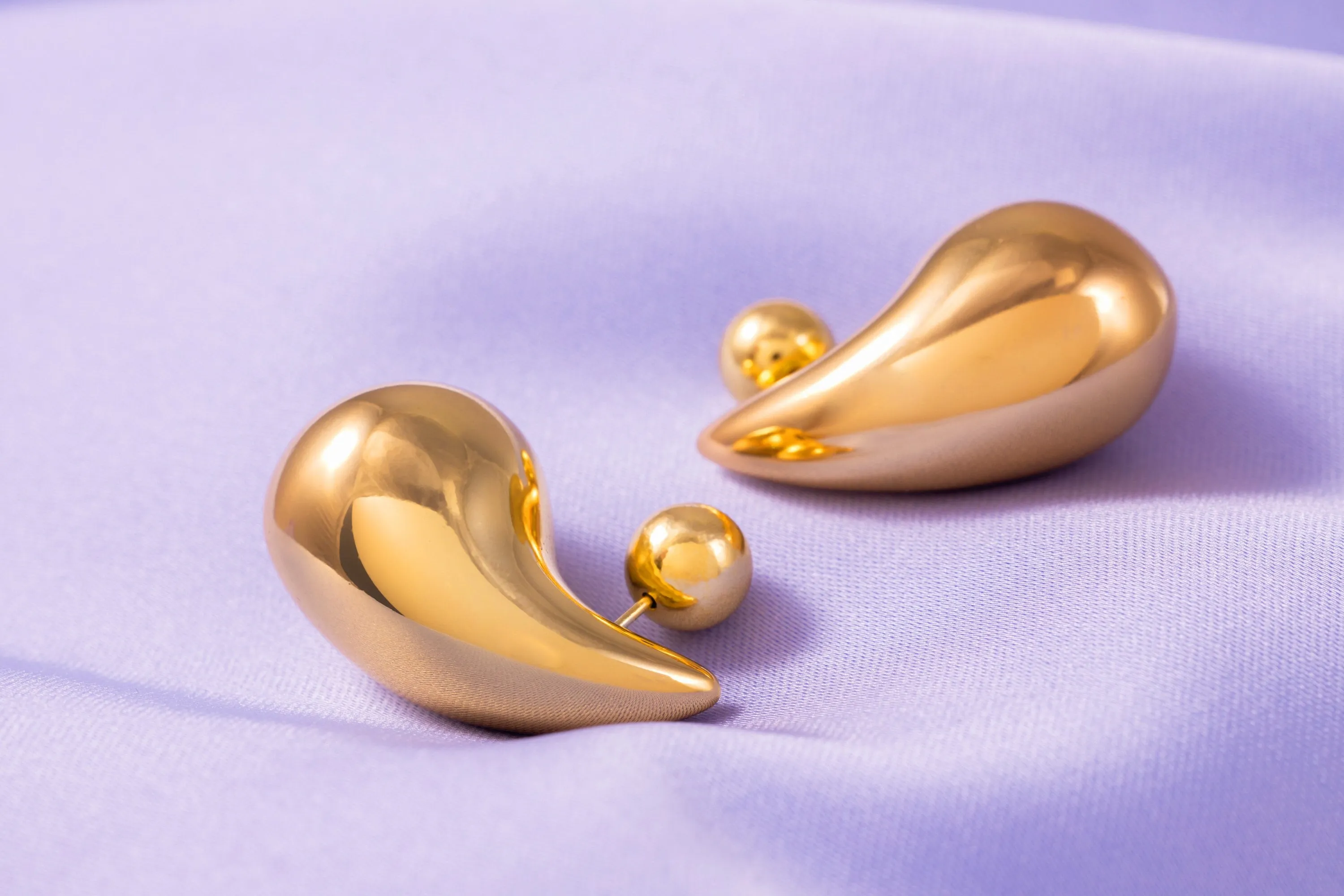 Teardrop earrings 14k Gold Plated