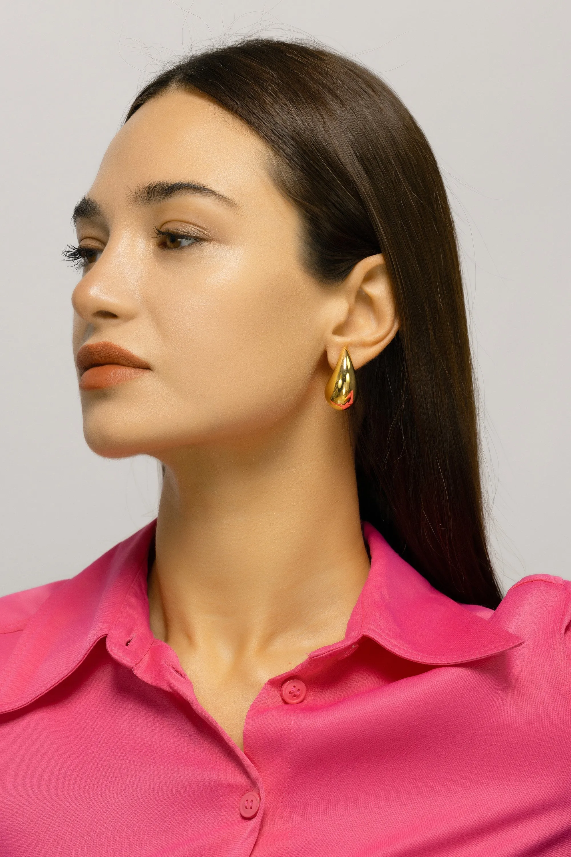 Teardrop earrings 14k Gold Plated