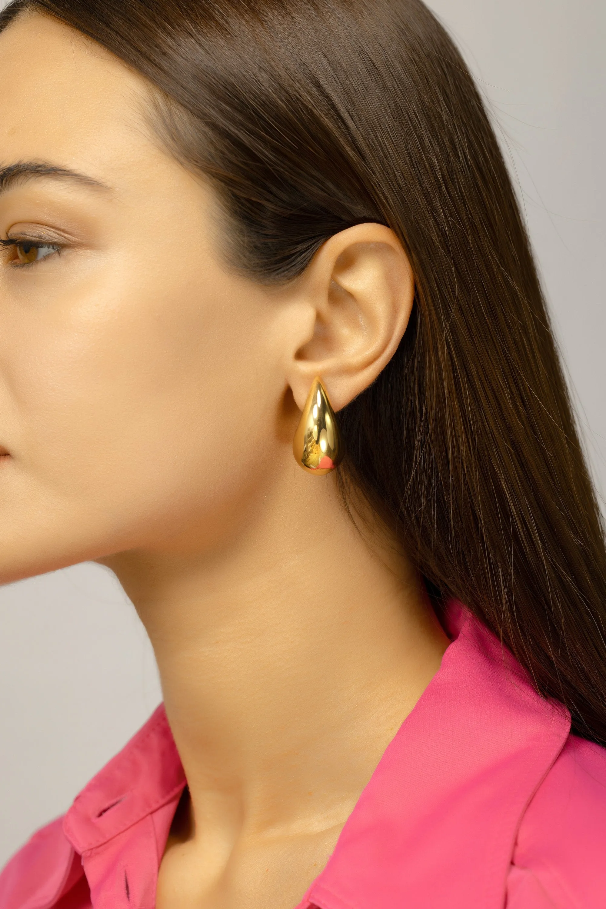 Teardrop earrings 14k Gold Plated
