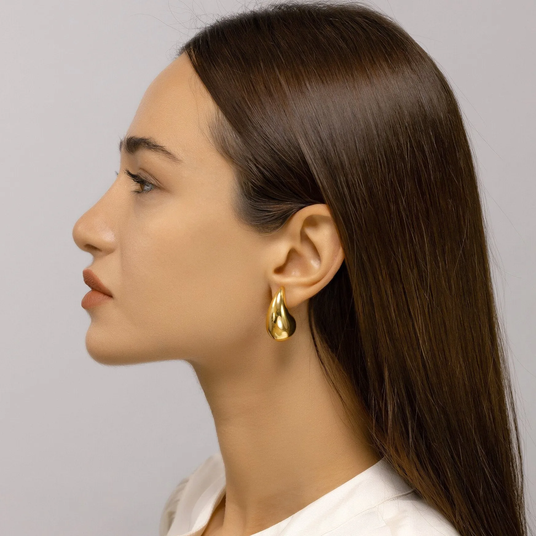 Teardrop earrings 14k Gold Plated