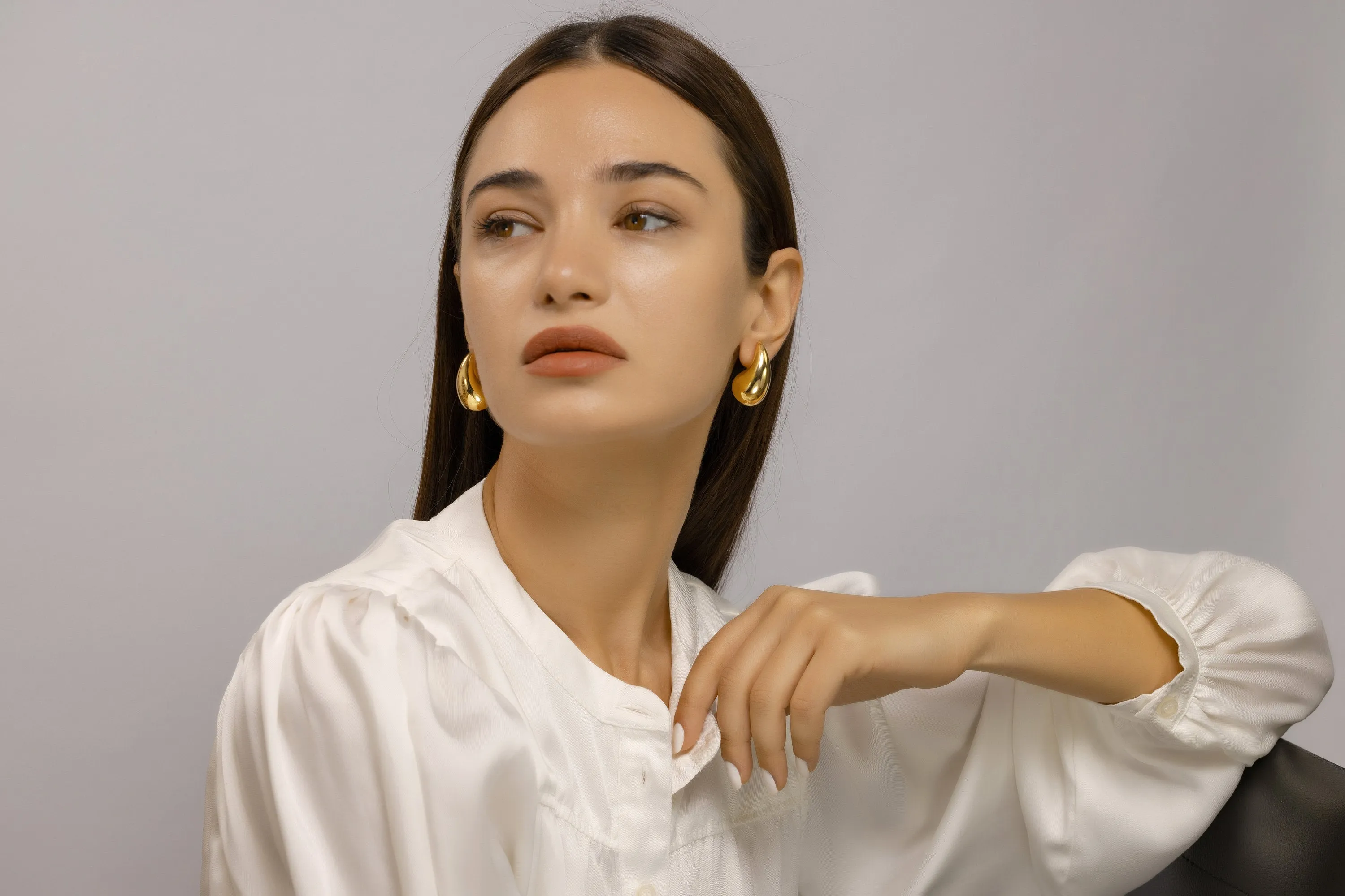 Teardrop earrings 14k Gold Plated