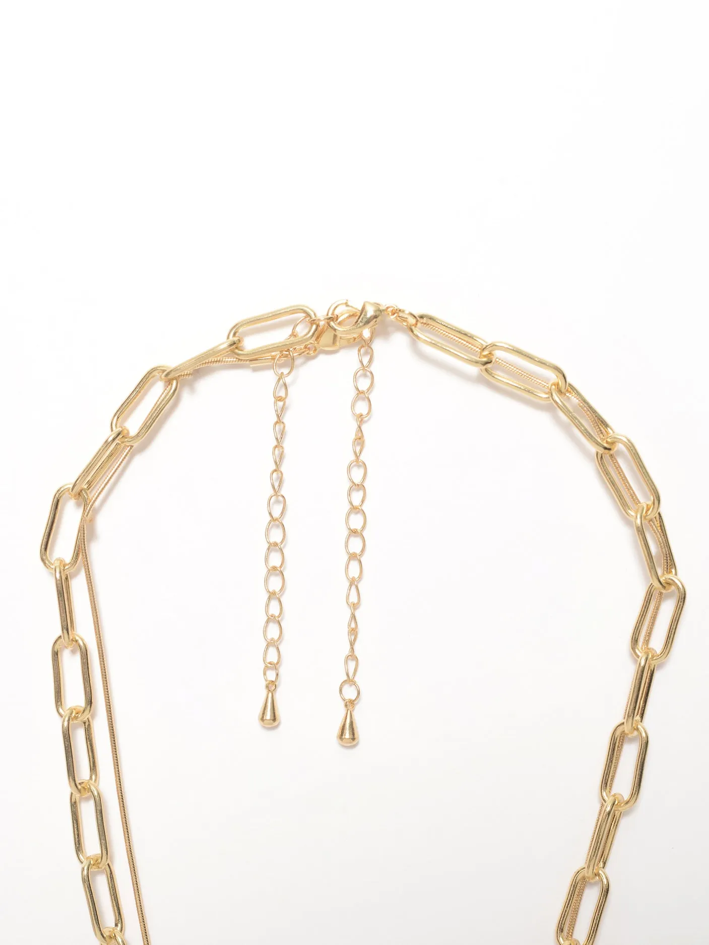 Textured Pendant Necklace