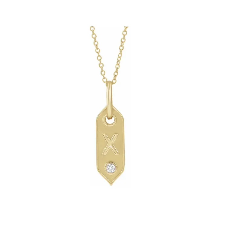 The LANA Initial Pendant Necklace