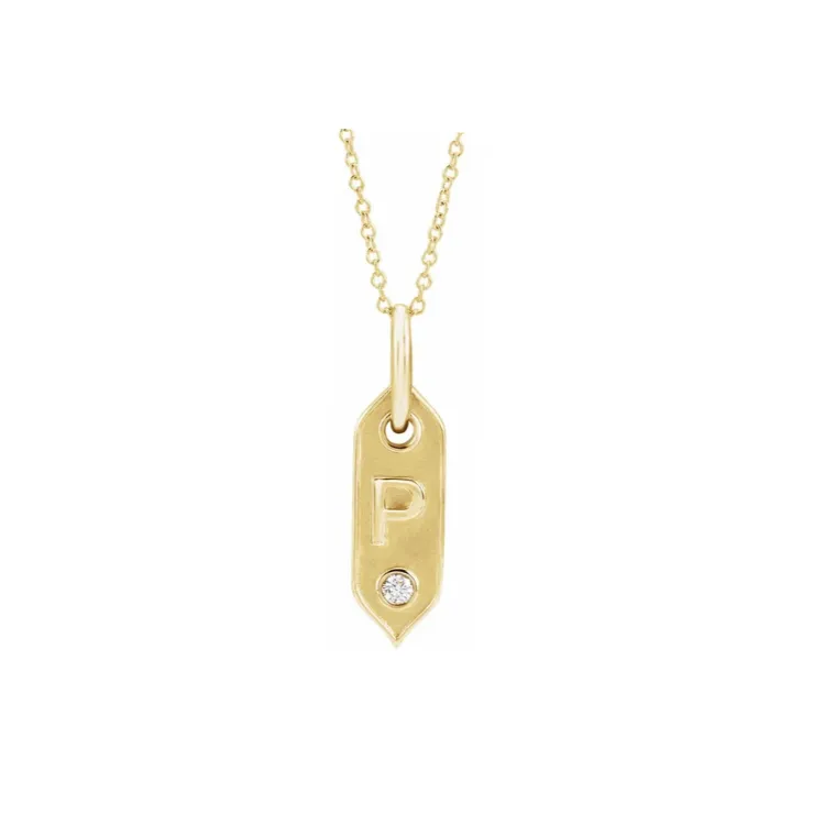 The LANA Initial Pendant Necklace