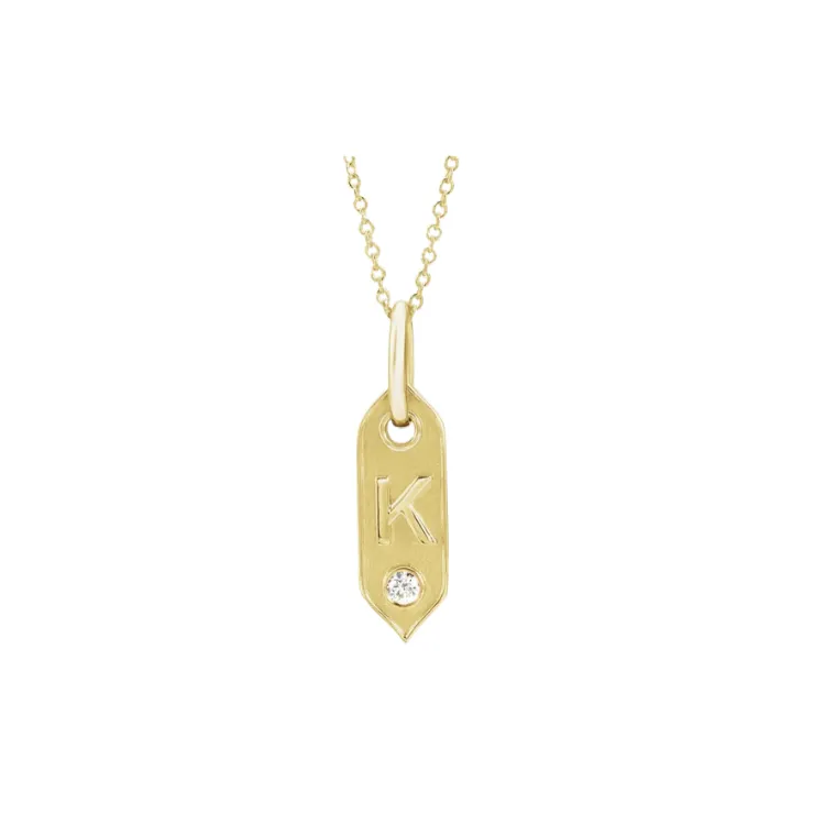 The LANA Initial Pendant Necklace