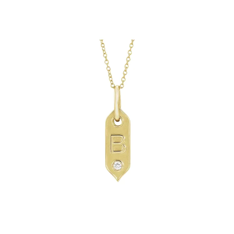 The LANA Initial Pendant Necklace