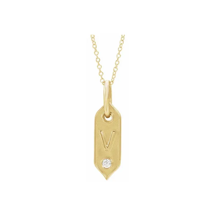 The LANA Initial Pendant Necklace