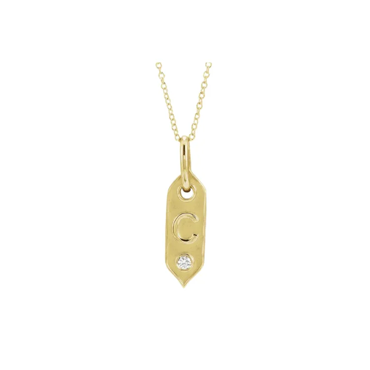The LANA Initial Pendant Necklace