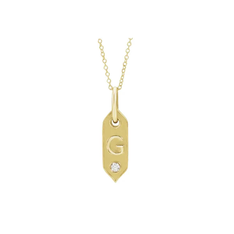 The LANA Initial Pendant Necklace