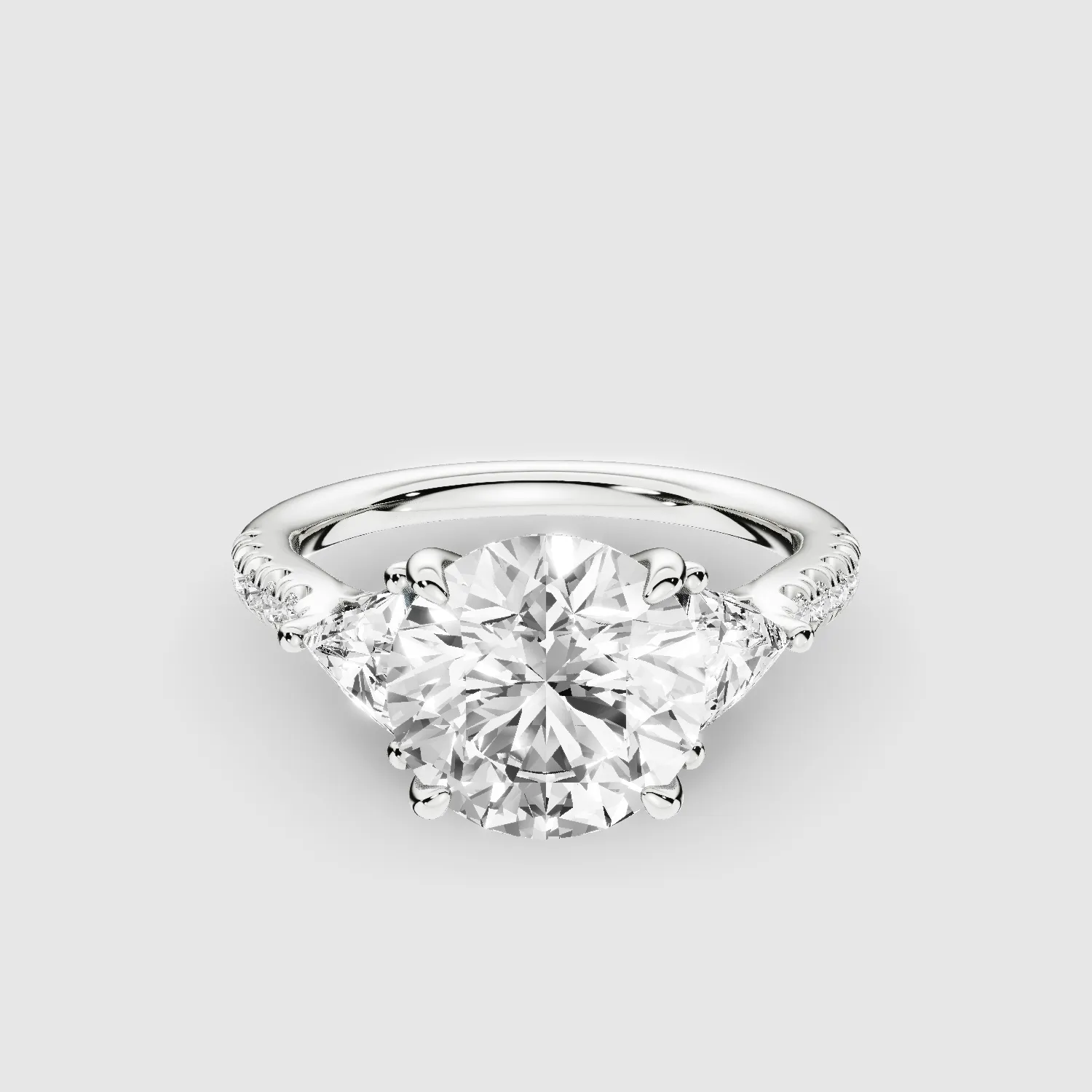 The Studded Triad Ring-Round