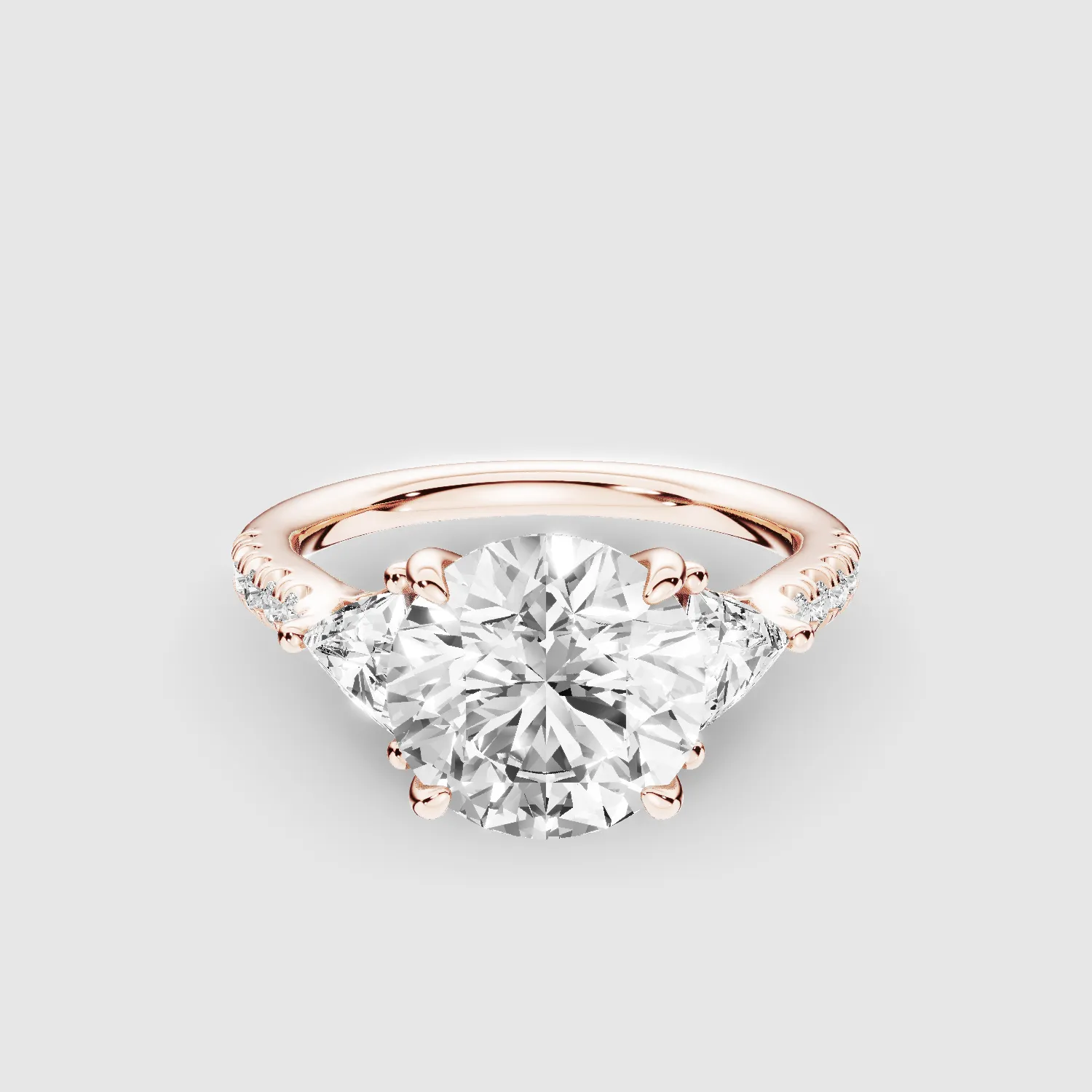 The Studded Triad Ring-Round