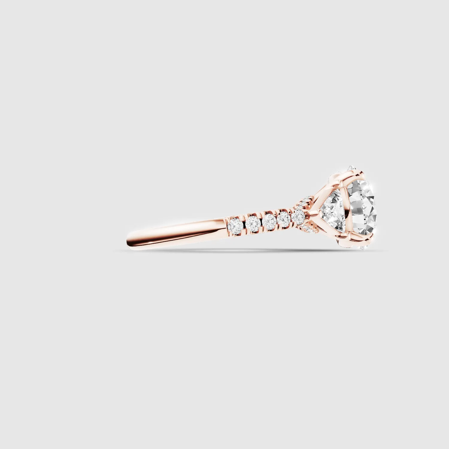 The Studded Triad Ring-Round