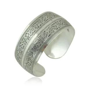 Tibetan Jewelry Vintage Silver Bangles Antique Tibetan Silver Cuff Bracelets