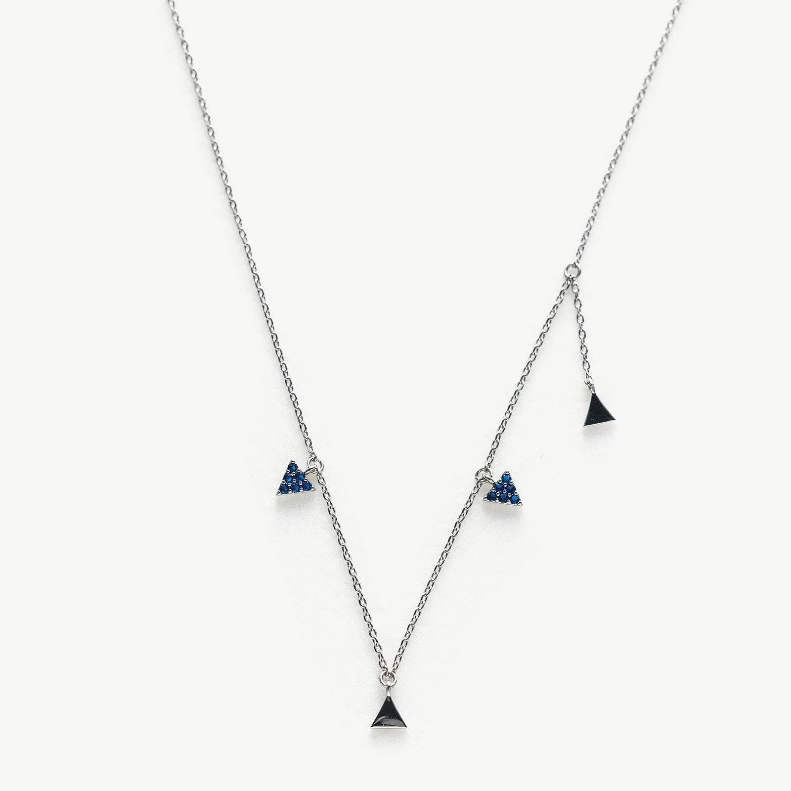 Tiny Triangles Necklace