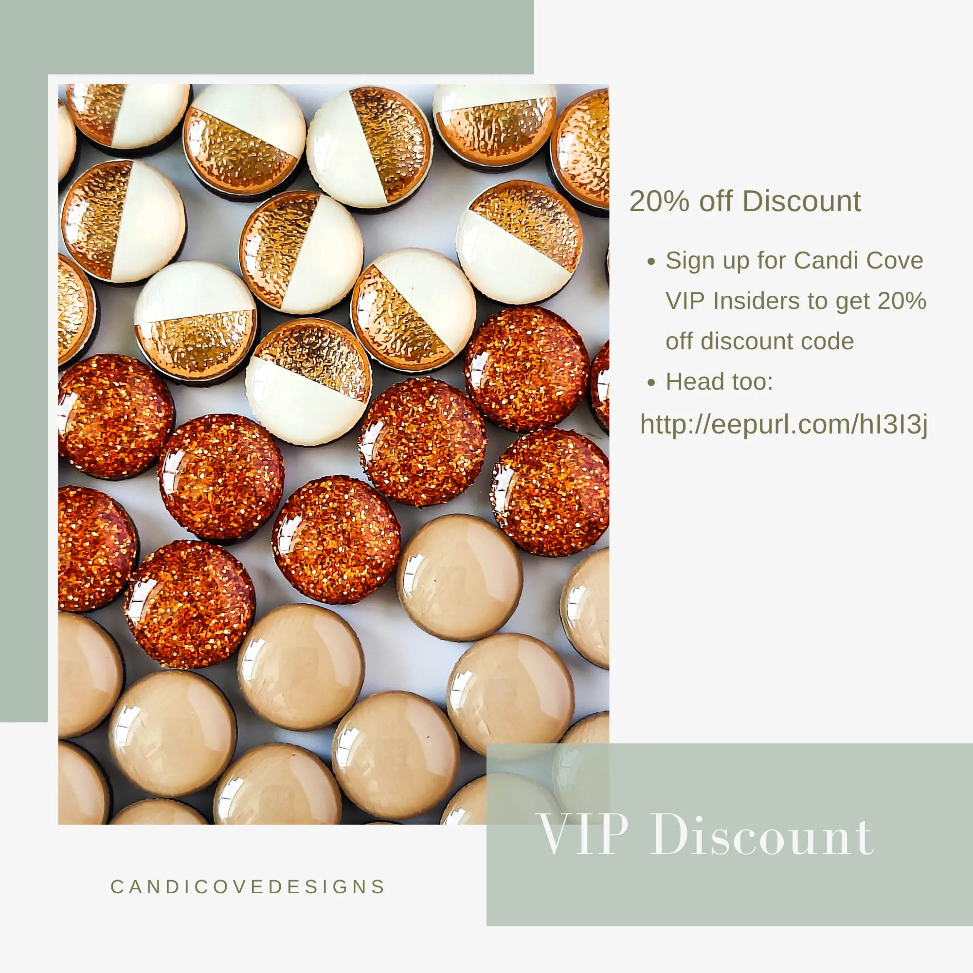 White and Gold Faux Hammered Metal Stud Earrings by Candi Cove Designs